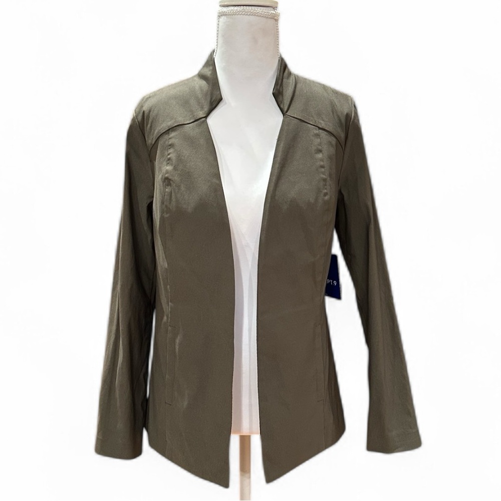 NWT. Apt 9 Blazer in Olive Size MP‎
